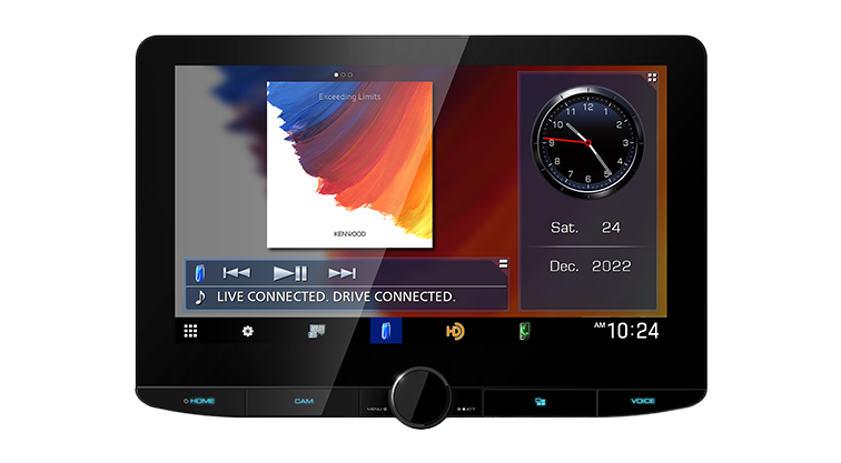 DMX1037S Monitor with Receiver 10.1" Digital Multimedia Receiver installed by AudioZoneTX in Irving TX – car audio upgrade.