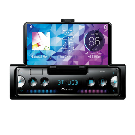 SPH-10BT installed by AudioZoneTX in Irving TX – car audio upgrade.