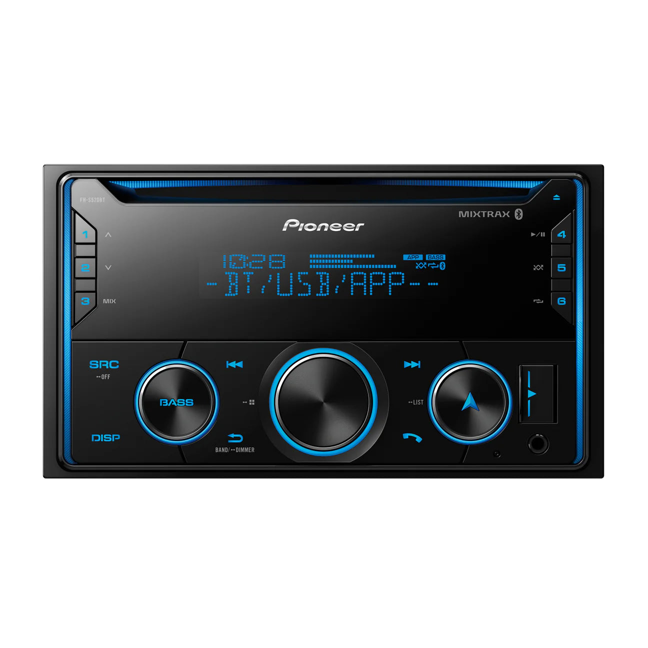 FH-S520BT installed by AudioZoneTX in Irving TX – car audio upgrade.