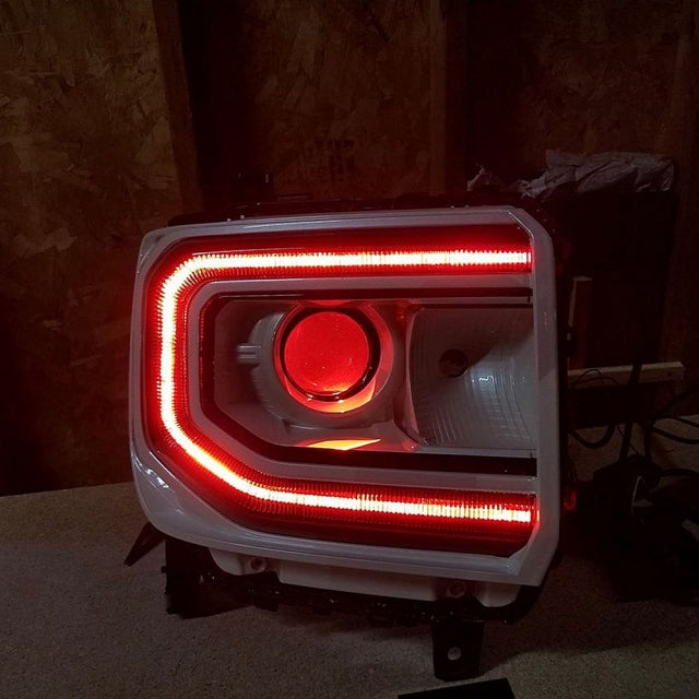 2016-2018 GMC SIERRA DRL BOARDS installed by AudioZoneTX in Irving TX – car audio upgrade.