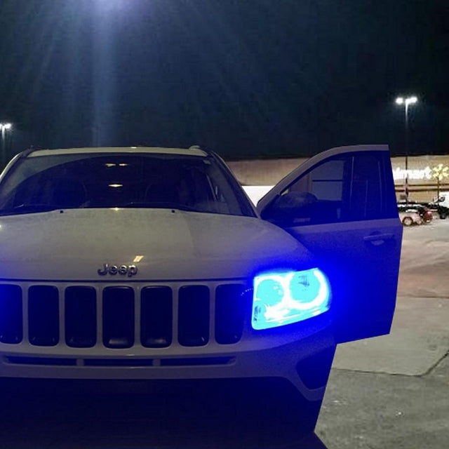 2011-2016 JEEP COMPASS HALO KIT installed by AudioZoneTX in Irving TX – car audio upgrade.