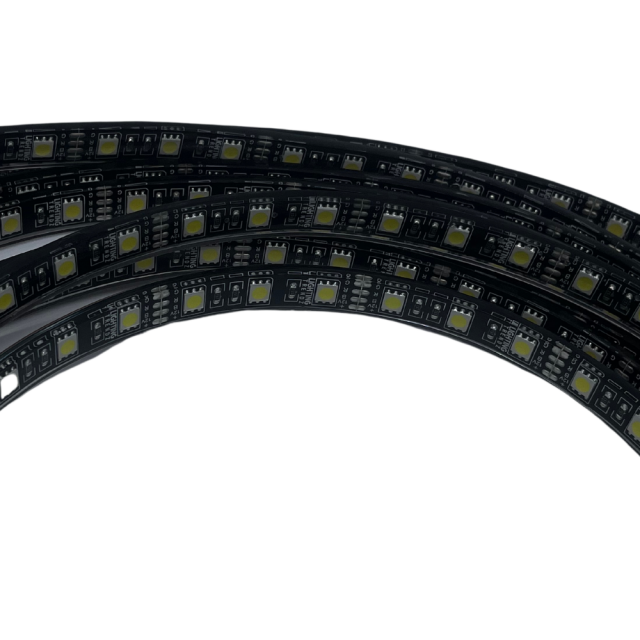 FLEXIBLE UNDERBODY LIGHTING KIT - SINGLE COLOR WHITE installed by AudioZoneTX in Irving TX – car audio upgrade.