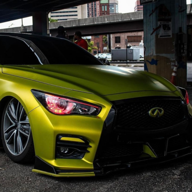 2014-2022 INFINITI Q50 DRL BOARDS installed by AudioZoneTX in Irving TX – car audio upgrade.