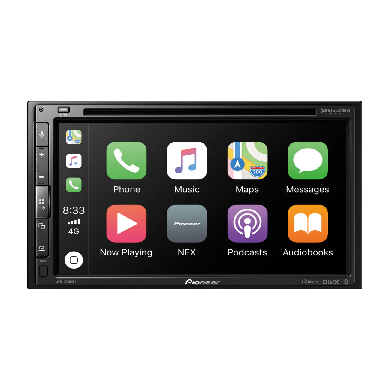 AVH-2550NEX installed by AudioZoneTX in Irving TX – car audio upgrade.