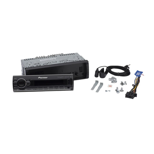 MVH-S522BS installed by AudioZoneTX in Irving TX – car audio upgrade.