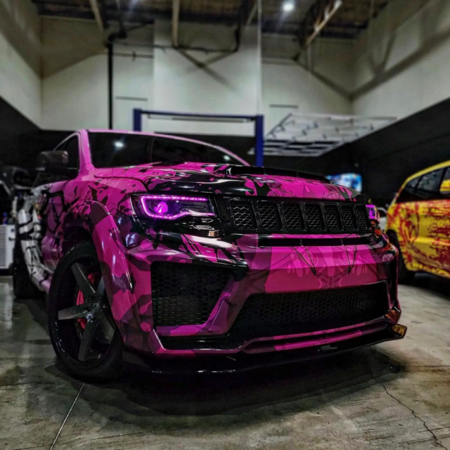 2014-2022 JEEP GRAND CHEROKEE MORIMOTO DRL BOARDS installed by AudioZoneTX in Irving TX – car audio upgrade.