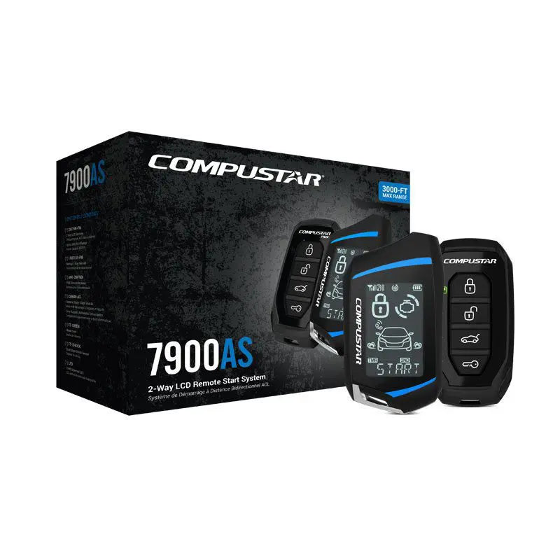 CS7900-AS All-in-One 2-Way Remote Start + Alarm Bundle