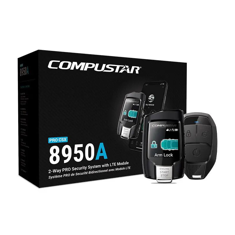 CSXP8950-A Pro All-in-One 2-Way Security Bundle with LTE Module installed by AudioZoneTX in Irving TX – car audio upgrade.