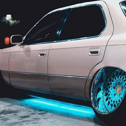 PUDDLE LIGHTING FLOW SERIES KIT installed by AudioZoneTX in Irving TX – car audio upgrade.