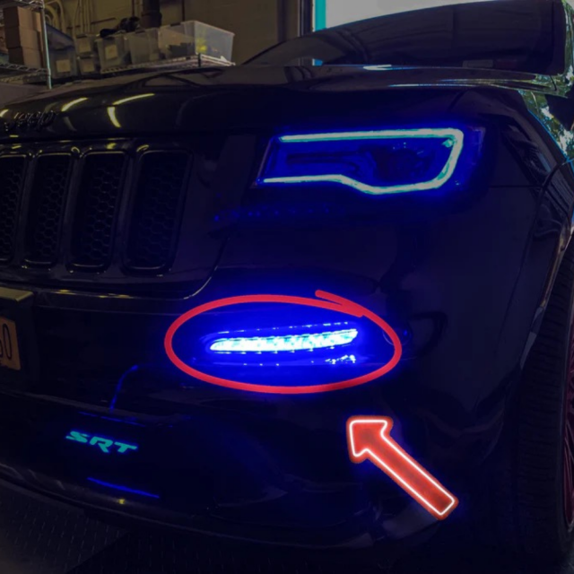 2014+ JEEP GRAND CHEROKEE FOG LIGHT DRL BOARDS