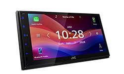 KW-M690BW installed by AudioZoneTX in Irving TX – car audio upgrade.