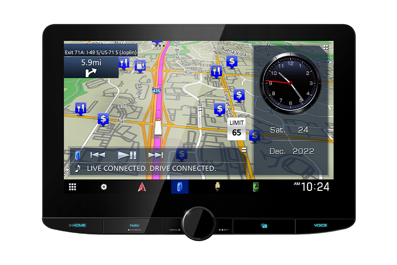 DNR1008RVS GPS Navigation System 10.1" Navigation Multimedia Receiver