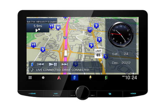 DNR1008RVS GPS Navigation System 10.1" Navigation Multimedia Receiver
