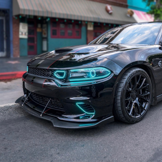 2015+ DODGE CHARGER FOG OUTLINE HALOS