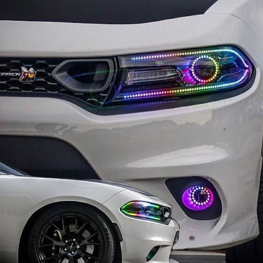 2015-2023 DODGE CHARGER DRL BOARDS installed by AudioZoneTX in Irving TX – car audio upgrade.