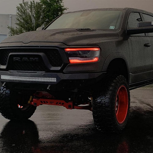 2019+ RAM DRL KIT installed by AudioZoneTX in Irving TX – car audio upgrade.