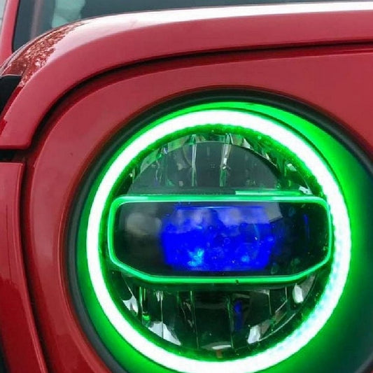 2018+ JEEP WRANGLER JL/ GLADIATOR JT DRL installed by AudioZoneTX in Irving TX – car audio upgrade.