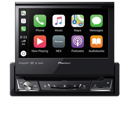 AVH-3500NEX installed by AudioZoneTX in Irving TX – car audio upgrade.