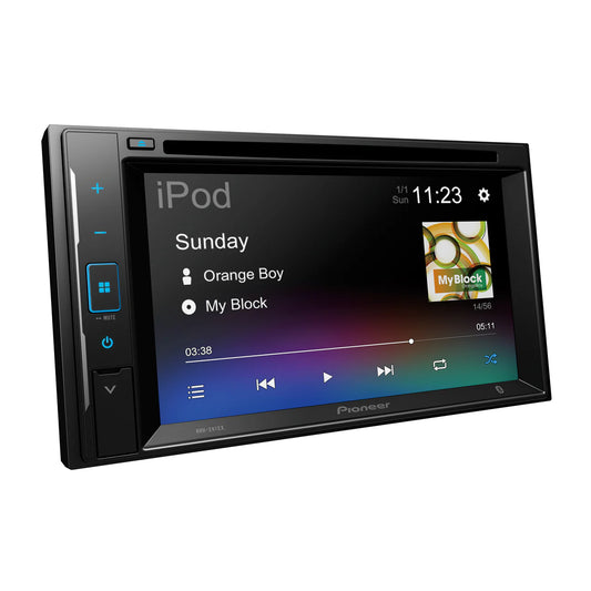 AVH-241EX installed by AudioZoneTX in Irving TX – car audio upgrade.