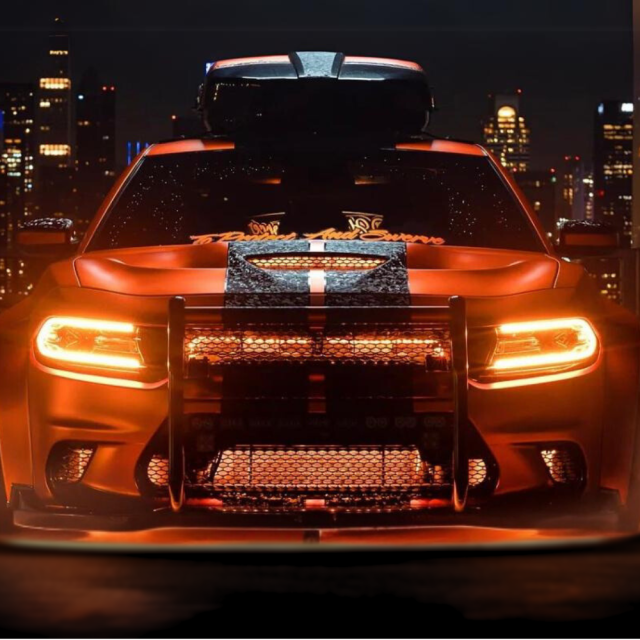 2015-2023 DODGE CHARGER RGBW DRL BOARDS BUNDLE installed by AudioZoneTX in Irving TX – car audio upgrade.