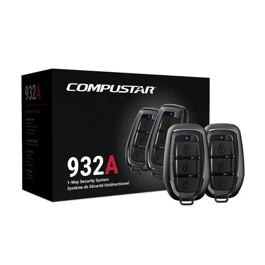CS932-A All-in-One 1-Way Security System installed by AudioZoneTX in Irving TX – car audio upgrade.